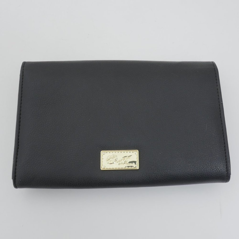 Luv Betsey Black Rainbow Sunglasses with Cat Ears Design Wallet/Clutch Crossbody - Picture 4 of 7